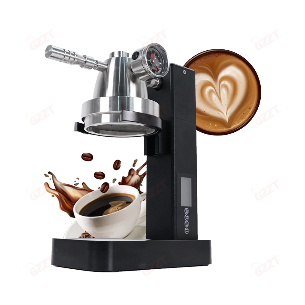 Espresso Machine Semi Auto - Commercial Built-in Air Pump Manual Camping