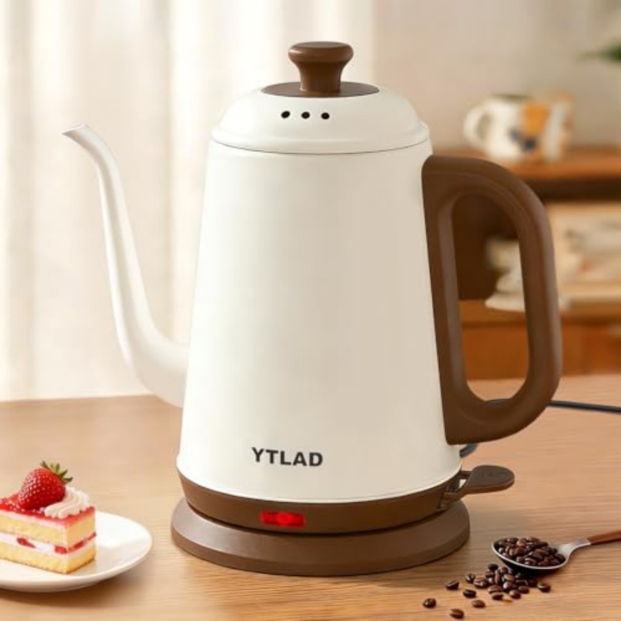 Electric Kettle Gooseneck - Gooseneck Electric Kettle 1L 1000W Fast