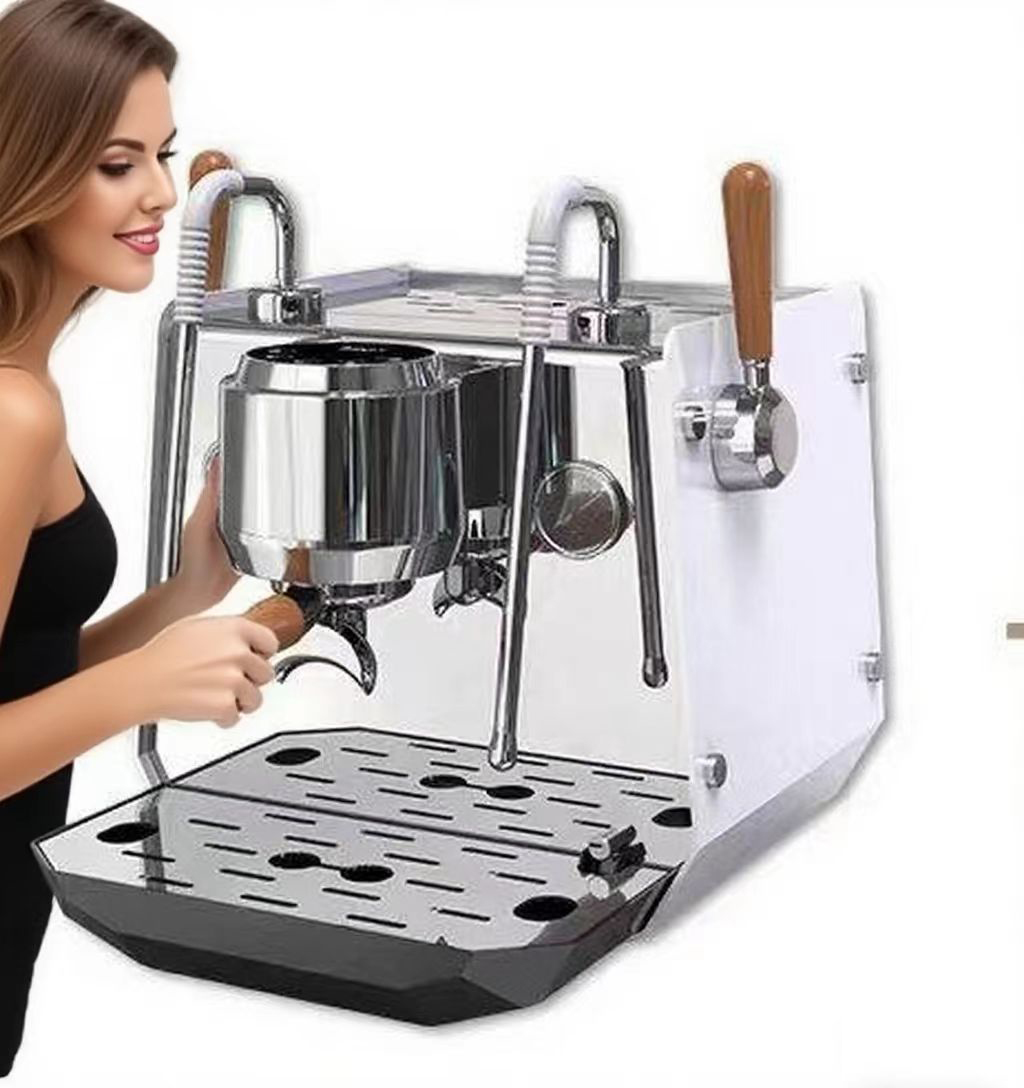 Espresso Machine Semi Auto - Luxury Professional Double Boiler Semi-auto Commercial