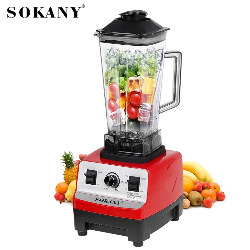 Blender High Power - SOKANY 4500W Heavy Duty Commercial Grade