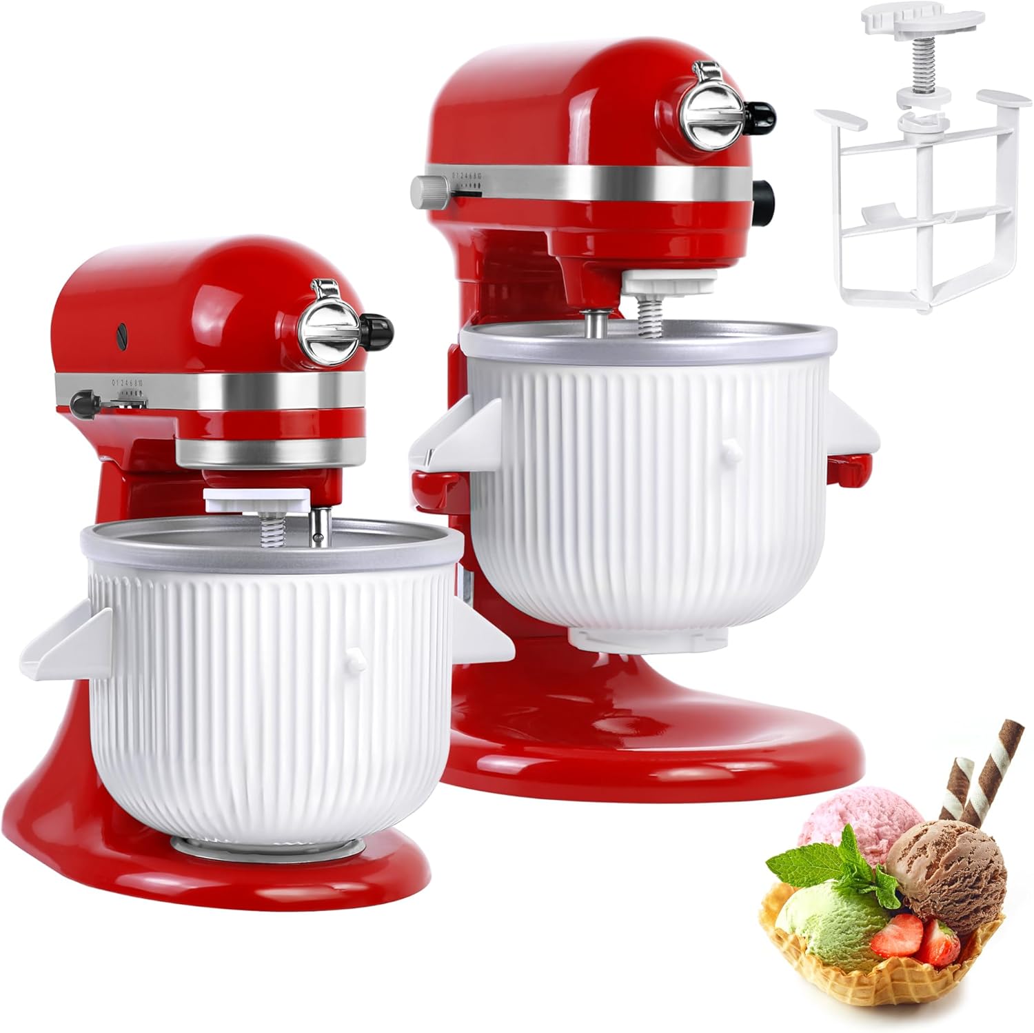Kitchen Appliances Manufacturers - Ice Cream Maker Attachment for KitchenAid