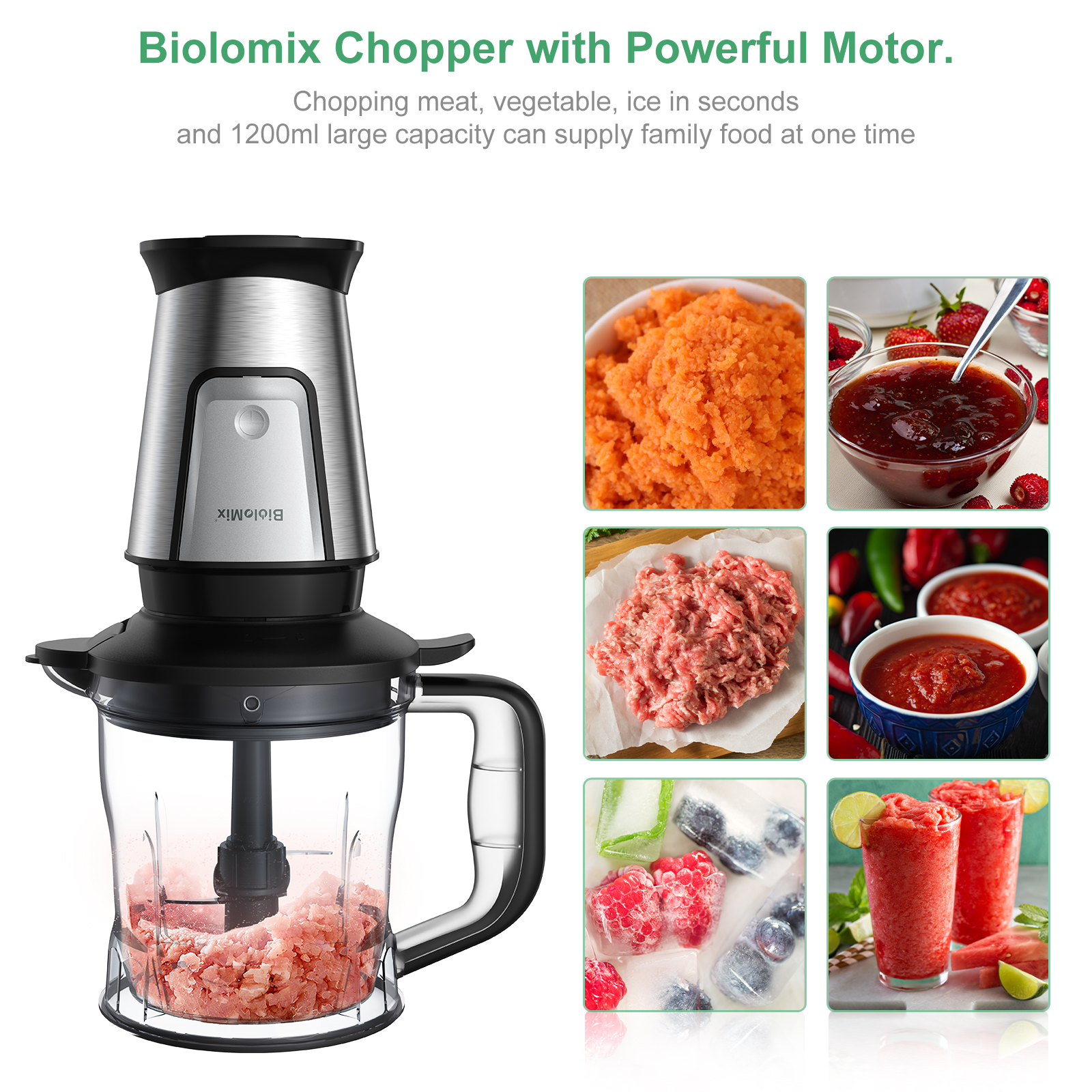 BioloMix 3-in-1 Multifunctiona – Food Processor Large recenzja i cena