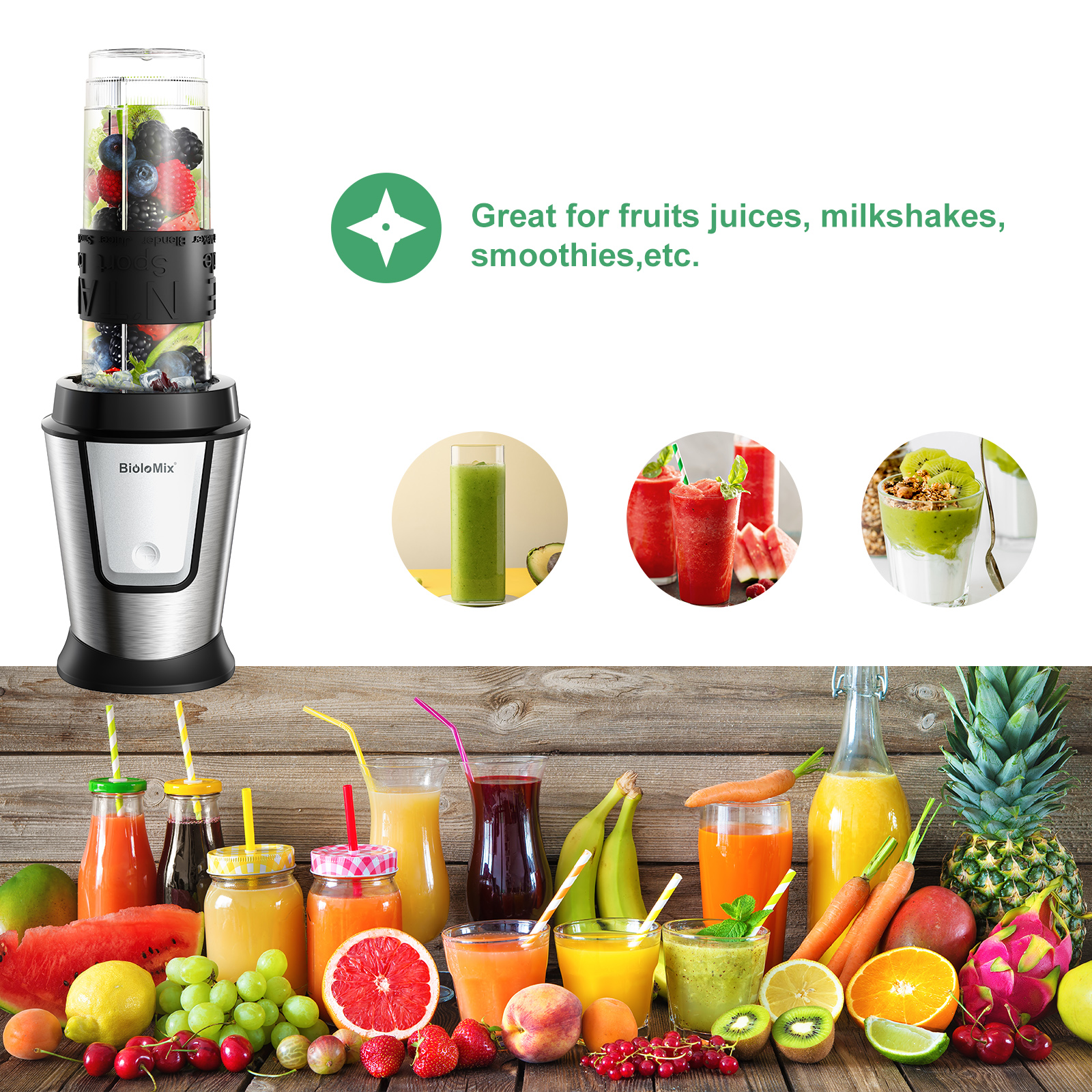BioloMix 3-in-1 Multifunctiona – Food Processor Large recenzja i cena