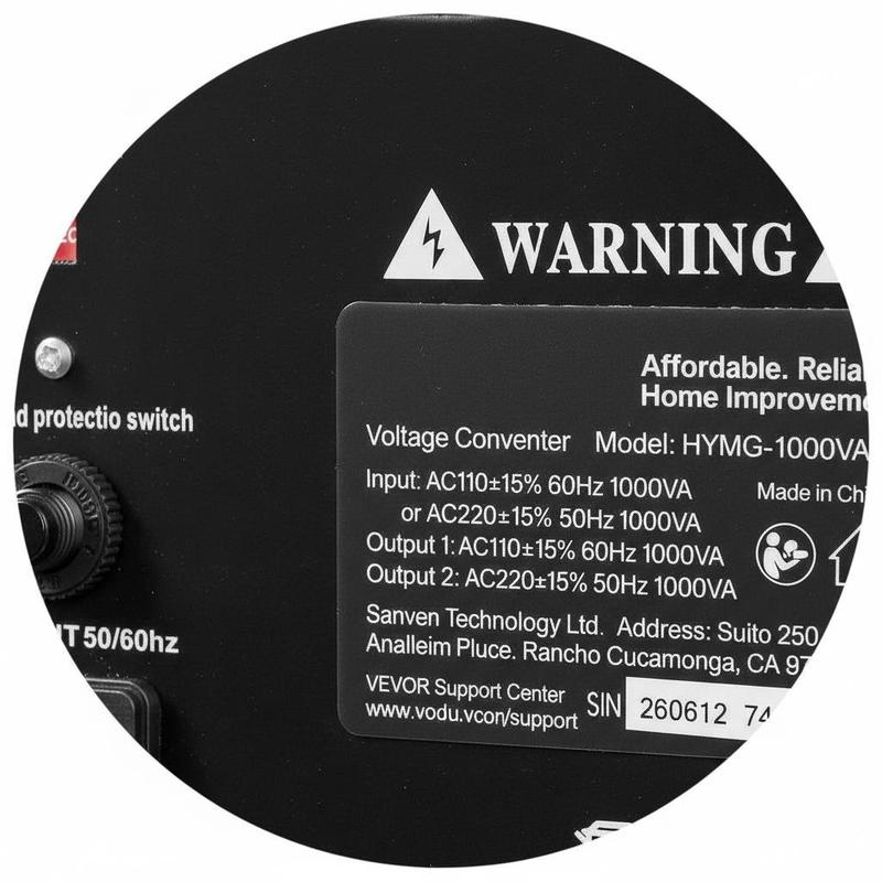 Power Voltage Changer 1000VA F – Kitchen Appliances Outlet recenzja i cena