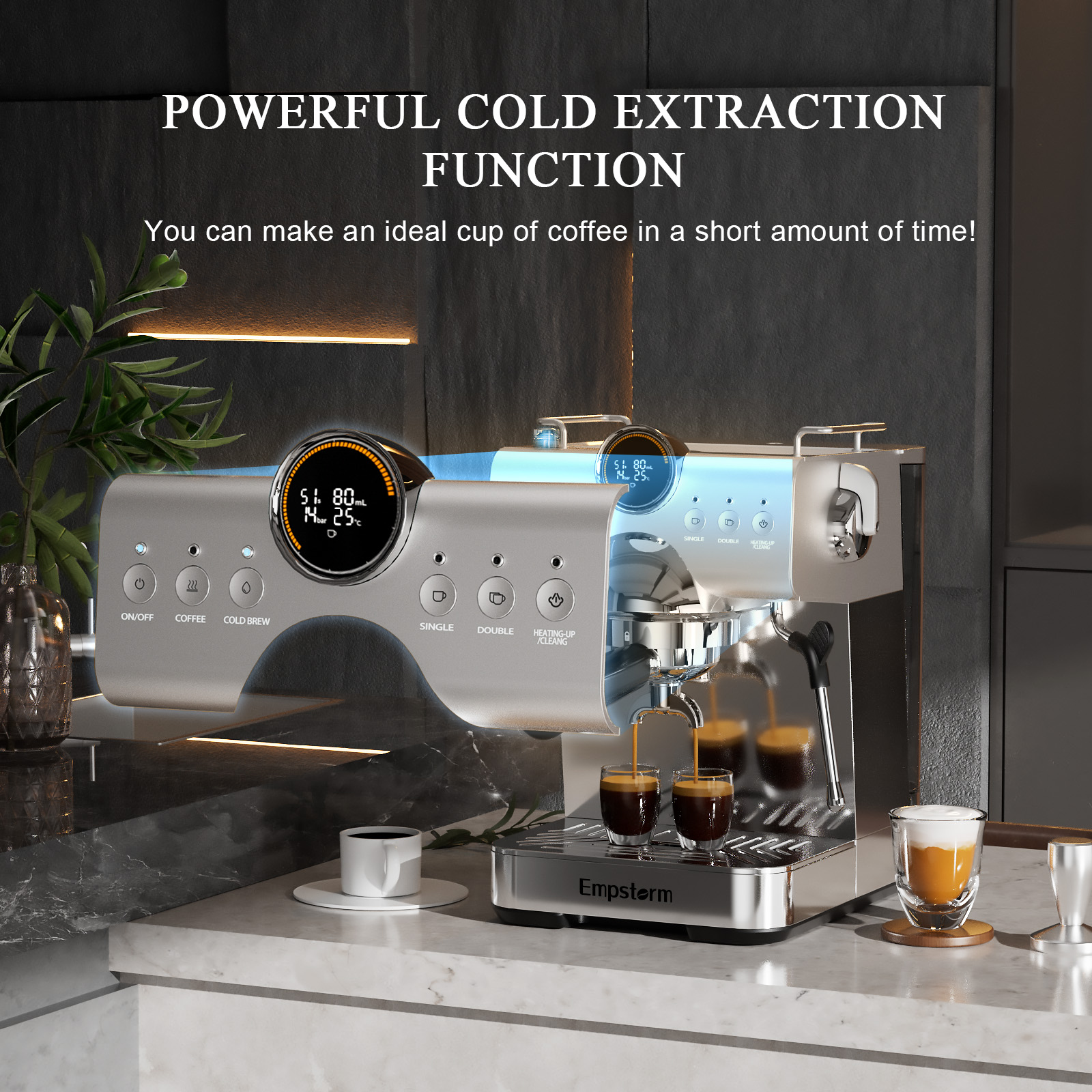 Empstorm Factory Price Double- – Espresso Machine Semi Auto recenzja i cena