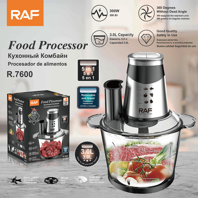 RAFMultifunctional food proces – Food Processor Large recenzja i cena