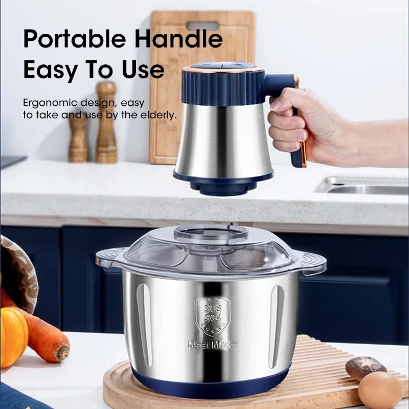 Electric Meat Grinder 5L Large – Food Processor Large recenzja i cena