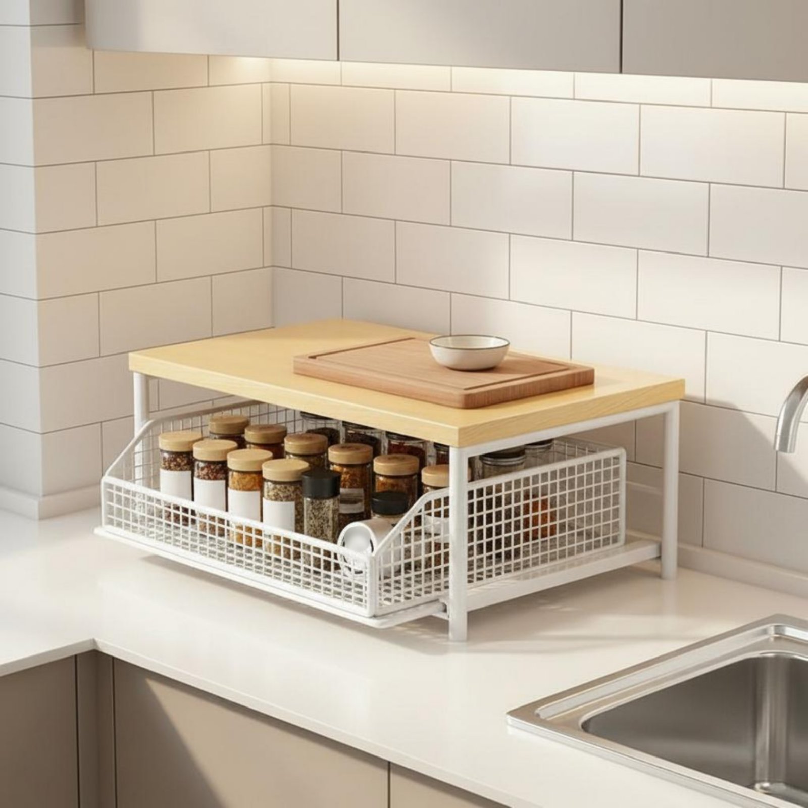 2-Tier Kitchen Counter Rack Sp – Kitchen Appliances Are recenzja i cena