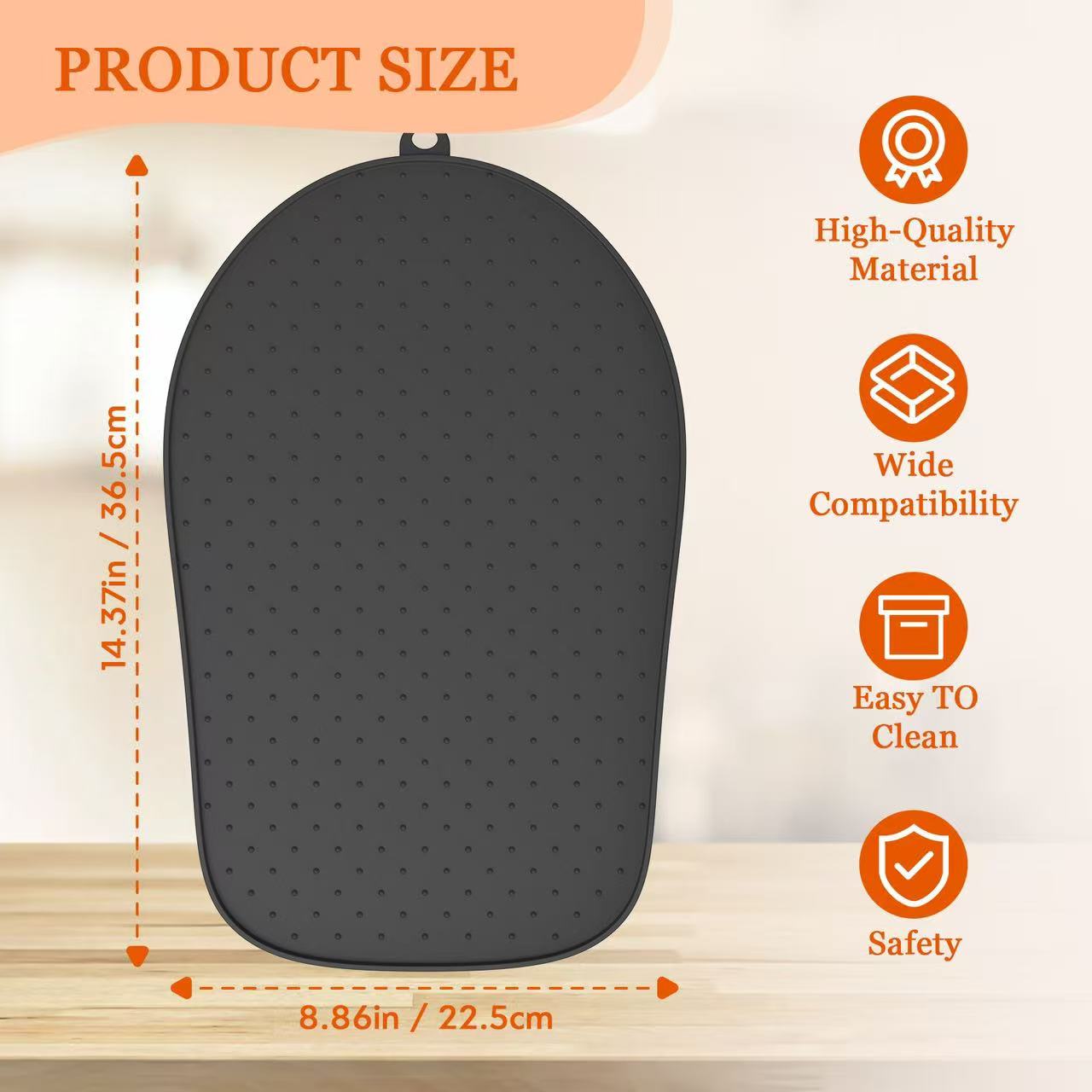Silicone Sliding Mat for Kitch – Kitchen Appliances Manufacturers recenzja i cena