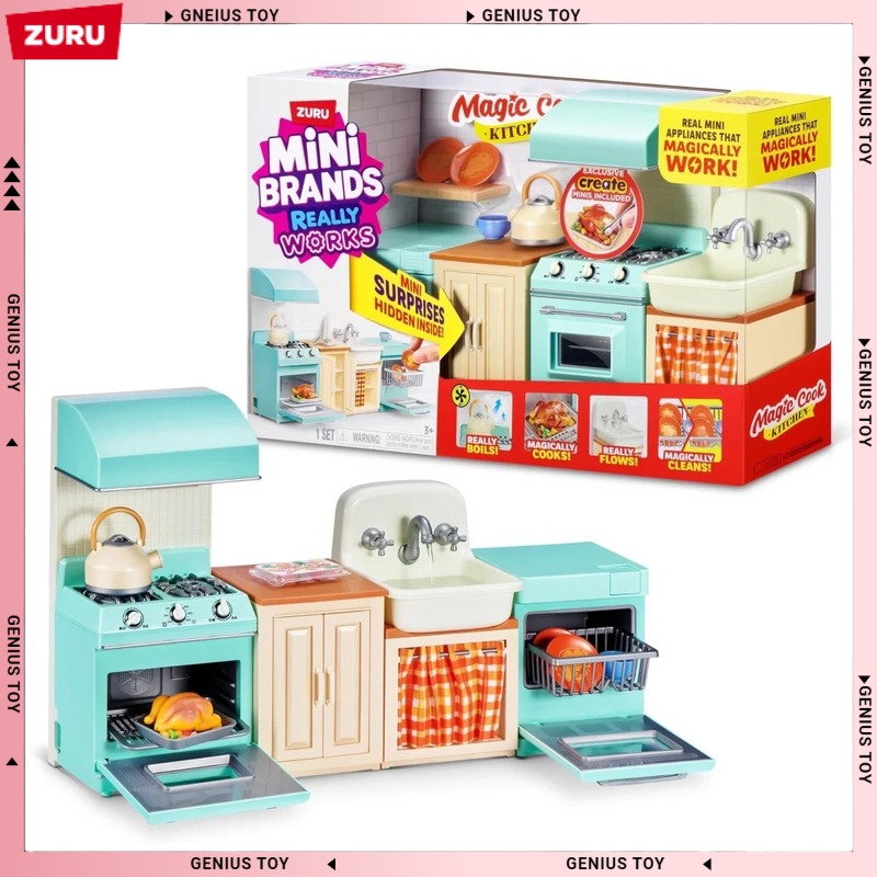 Zuru Mini Brands Magic Cook Ki – Kitchen Appliances Oven recenzja i cena