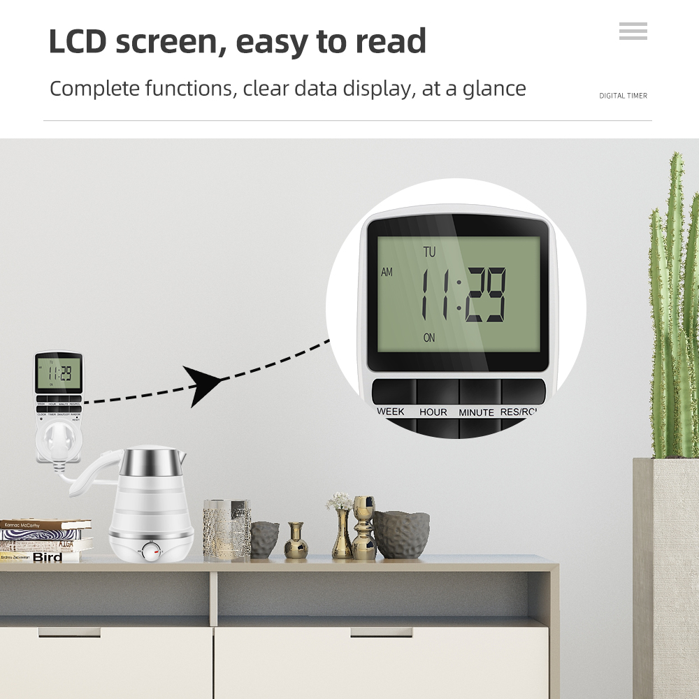 Electronic Digital Timer Switc – Kitchen Appliances Outlet recenzja i cena