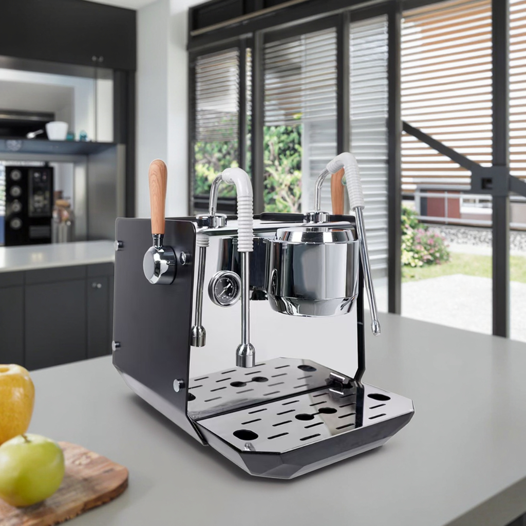 Luxury Professional Double Boi – Espresso Machine Semi Auto recenzja i cena
