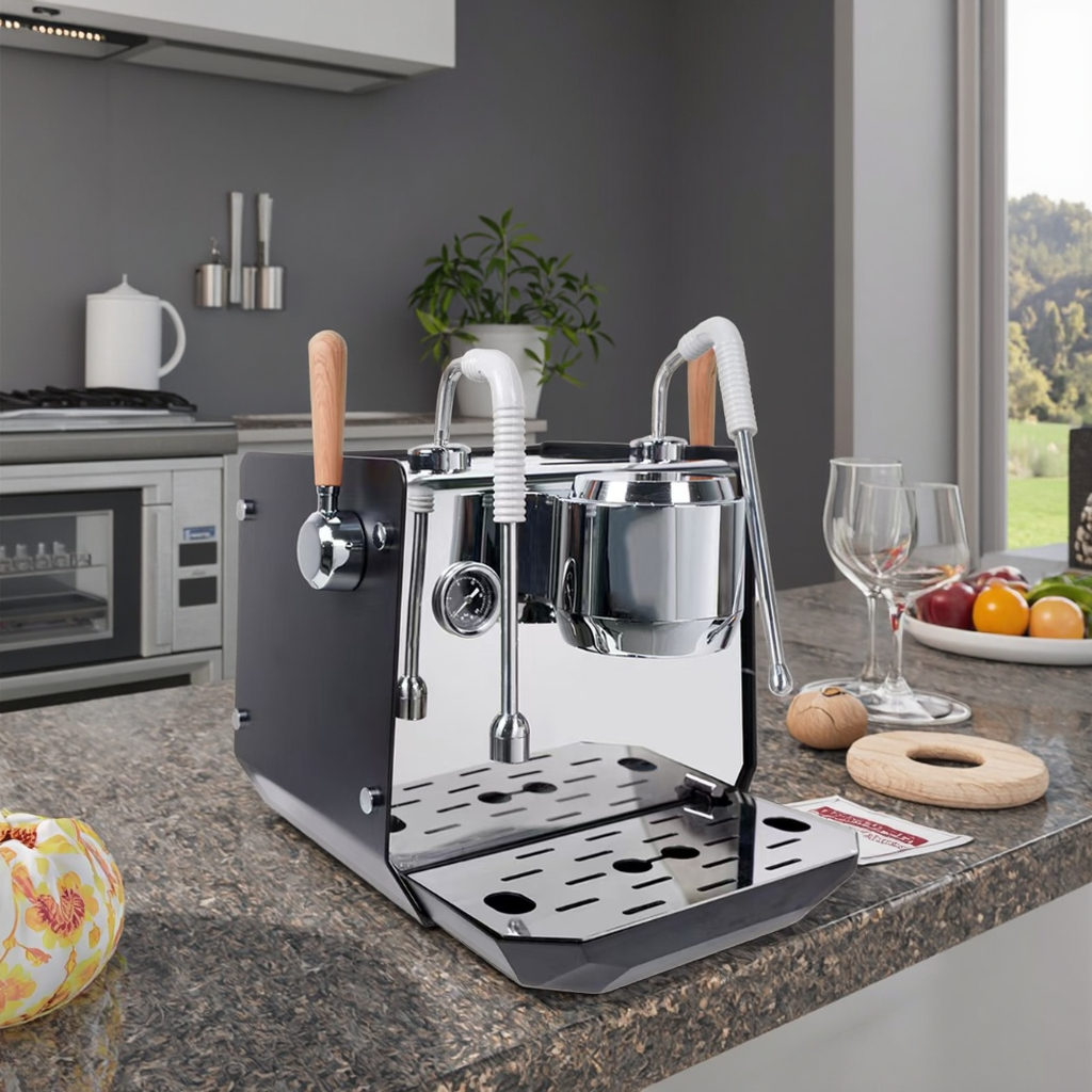Luxury Professional Double Boi – Espresso Machine Semi Auto recenzja i cena