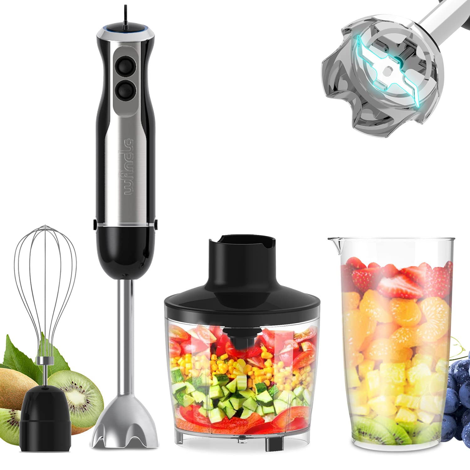 Wancle 1000W Immersion Hand Bl – Blender High Power recenzja i cena