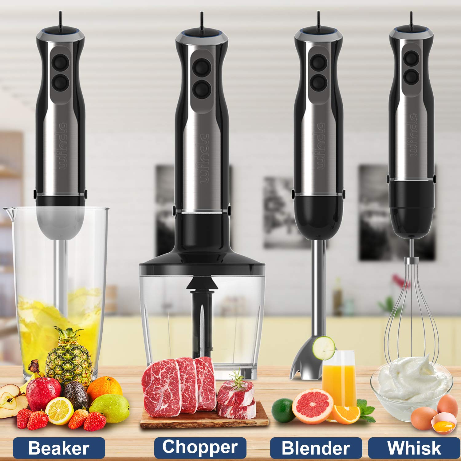 Wancle 1000W Immersion Hand Bl – Blender High Power recenzja i cena