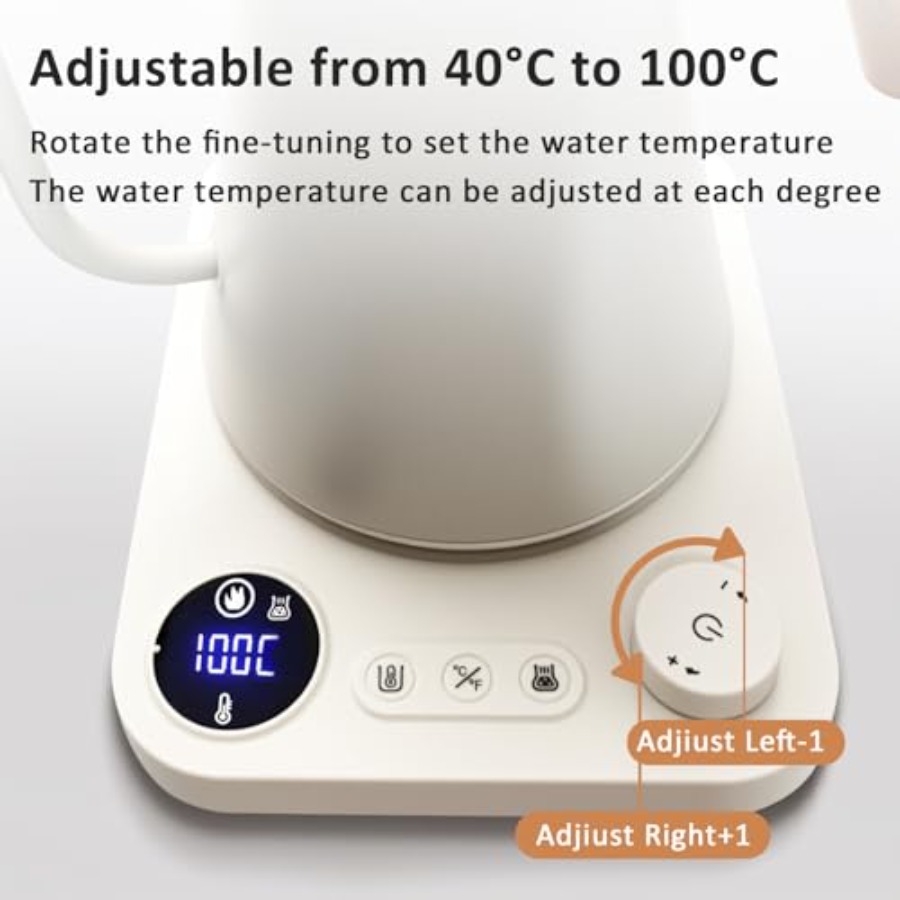 Smart Digital Electric Kettle  – Electric Kettle Gooseneck recenzja i cena
