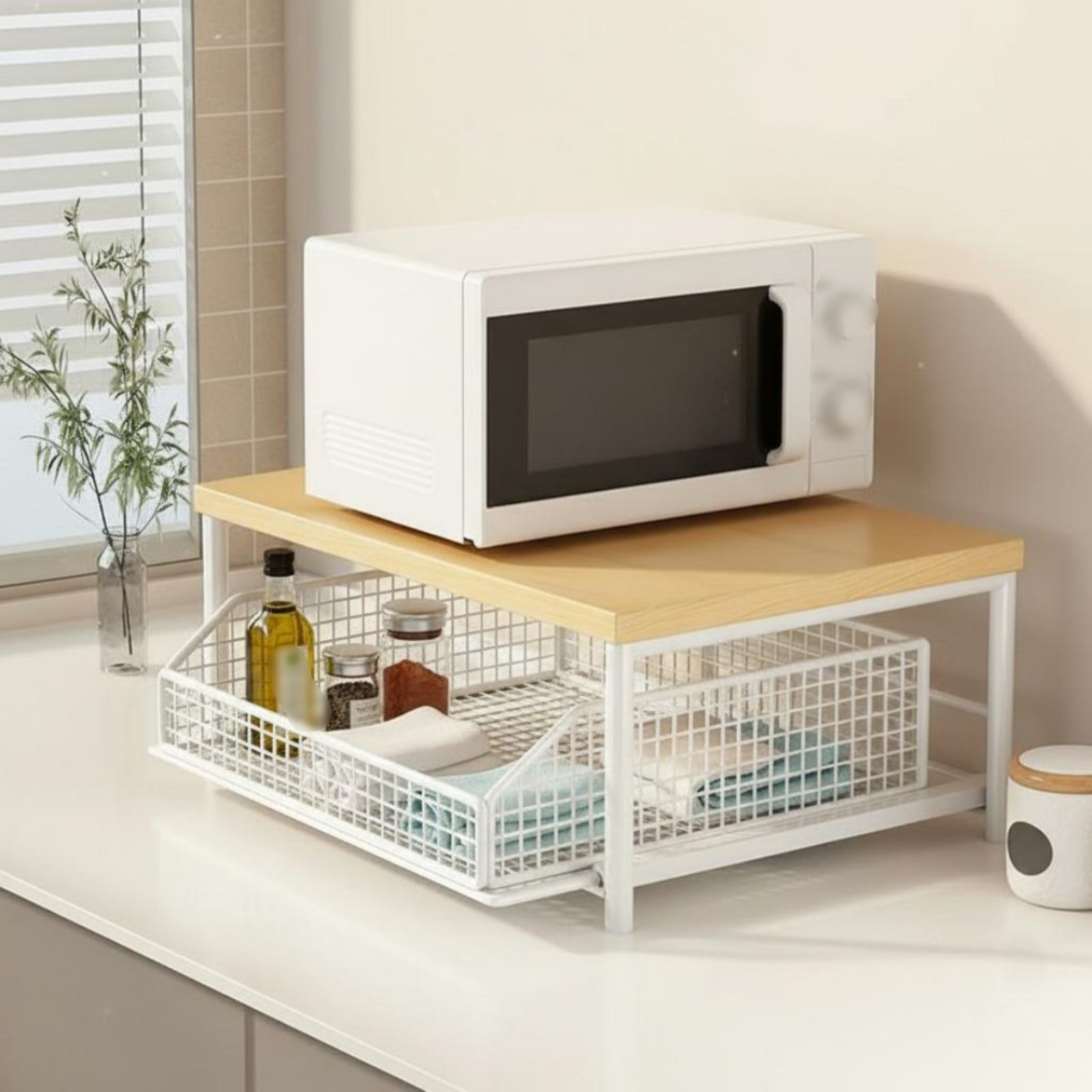 2-Tier Kitchen Counter Rack Ve – Kitchen Appliances Oven recenzja i cena