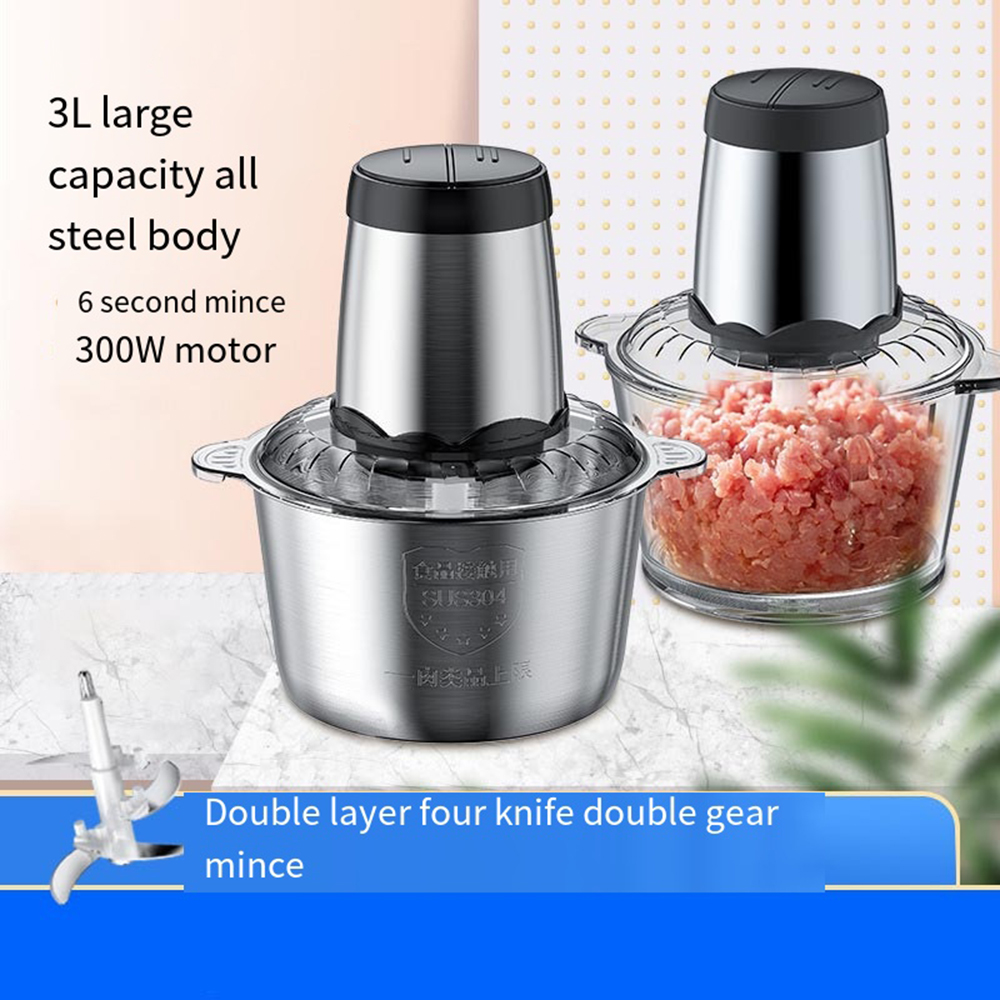 3L / 2L Electric Meat Grinder  – Food Processor Large recenzja i cena
