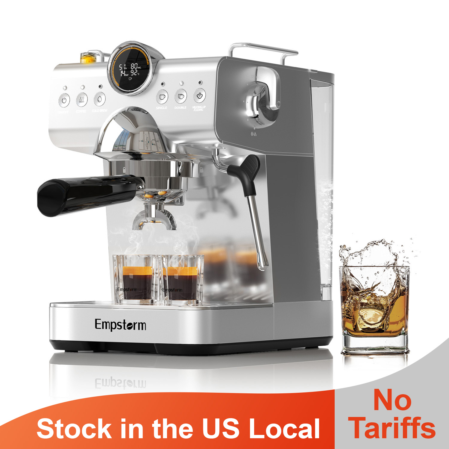 Empstorm CB1  Electric Modern  – Espresso Machine Semi Auto recenzja i cena