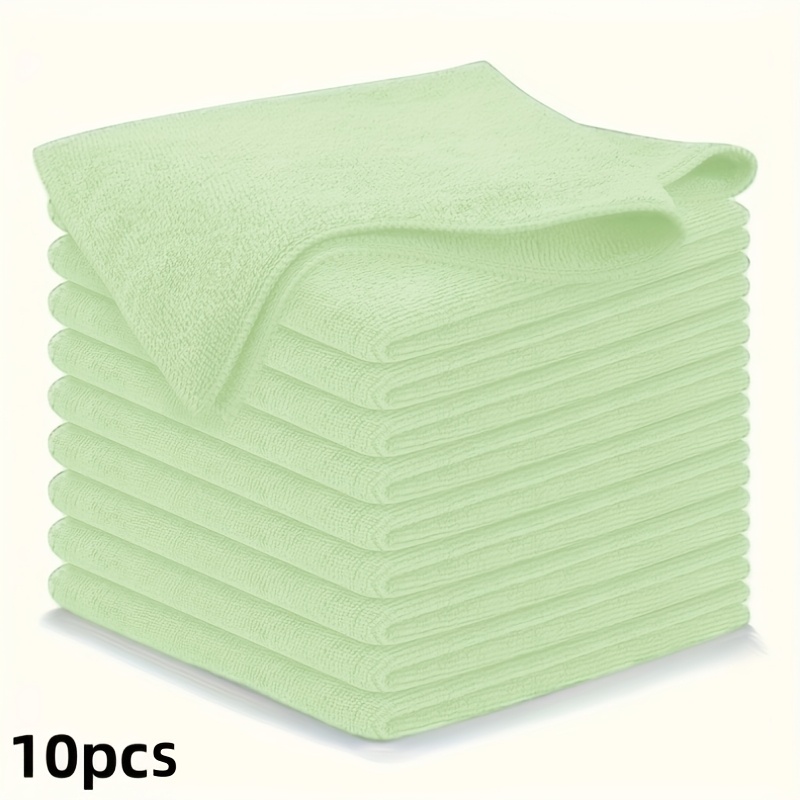 1-50Pcs Light Green Microfiber – Kitchen Appliances Are recenzja i cena