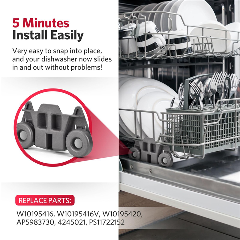 TAIGH-4PCS W10195416 Dishwashe – Kitchen Appliances Manufacturers recenzja i cena