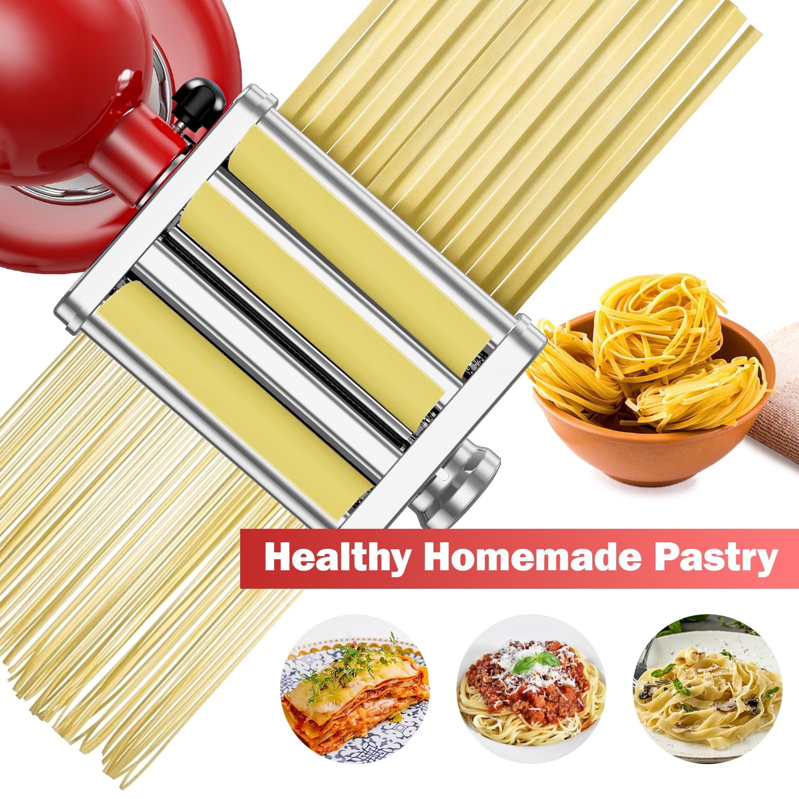 Gvode 3 in 1 Pasta Attachment  – Kitchen Appliances Manufacturers recenzja i cena