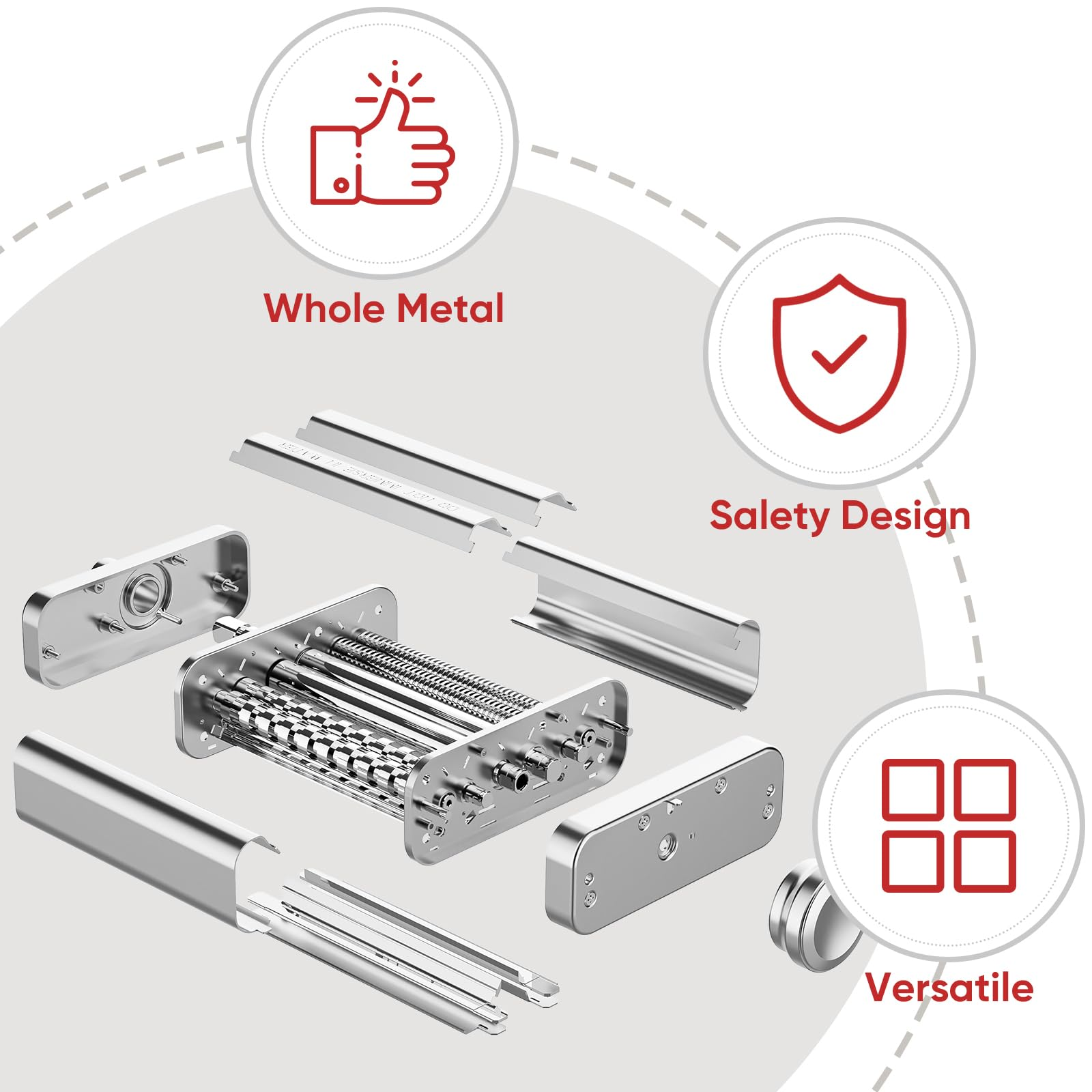 Gvode 3 in 1 Pasta Attachment  – Kitchen Appliances Manufacturers recenzja i cena