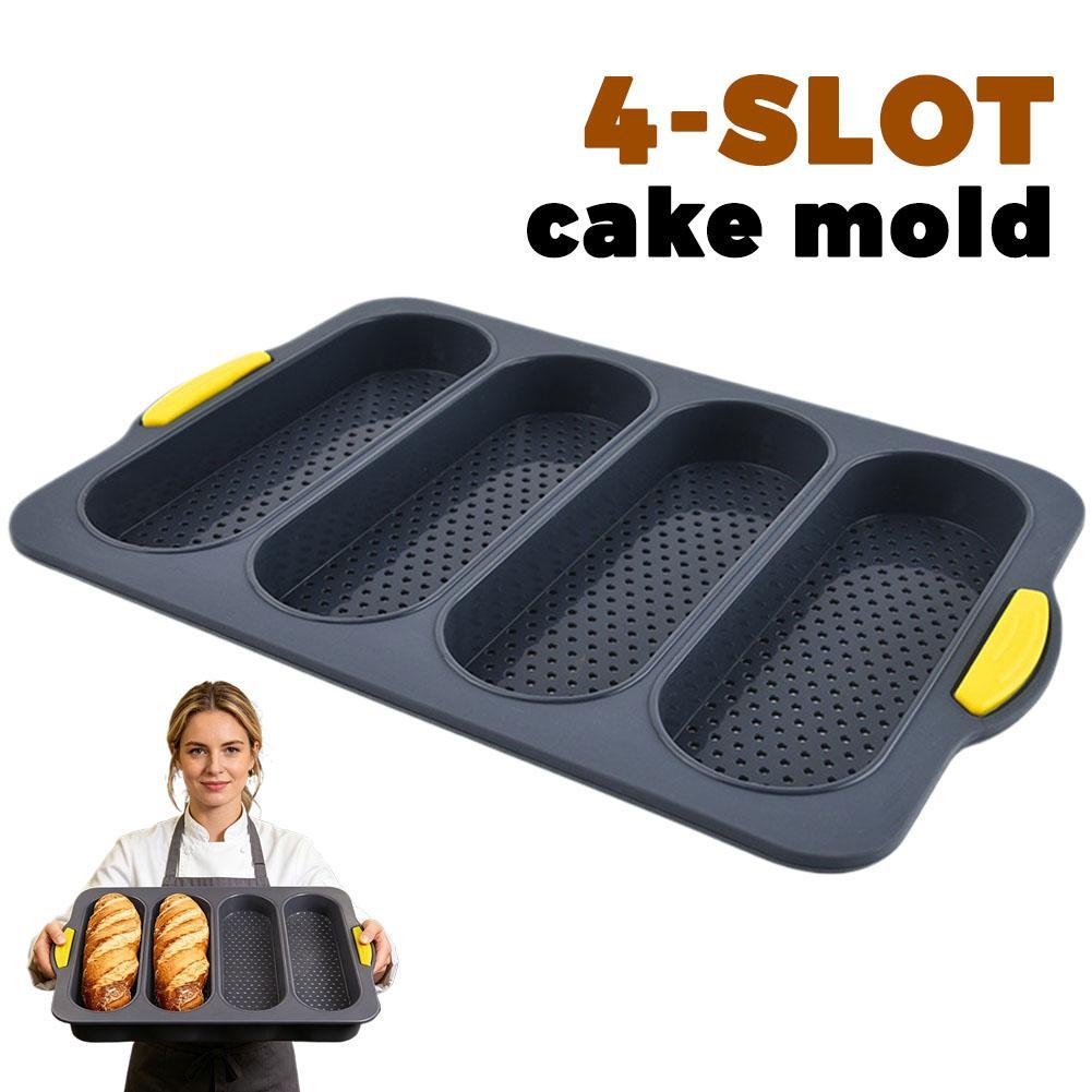 4-Slot Silicone Bread Mold, Fo – Kitchen Appliances Oven recenzja i cena