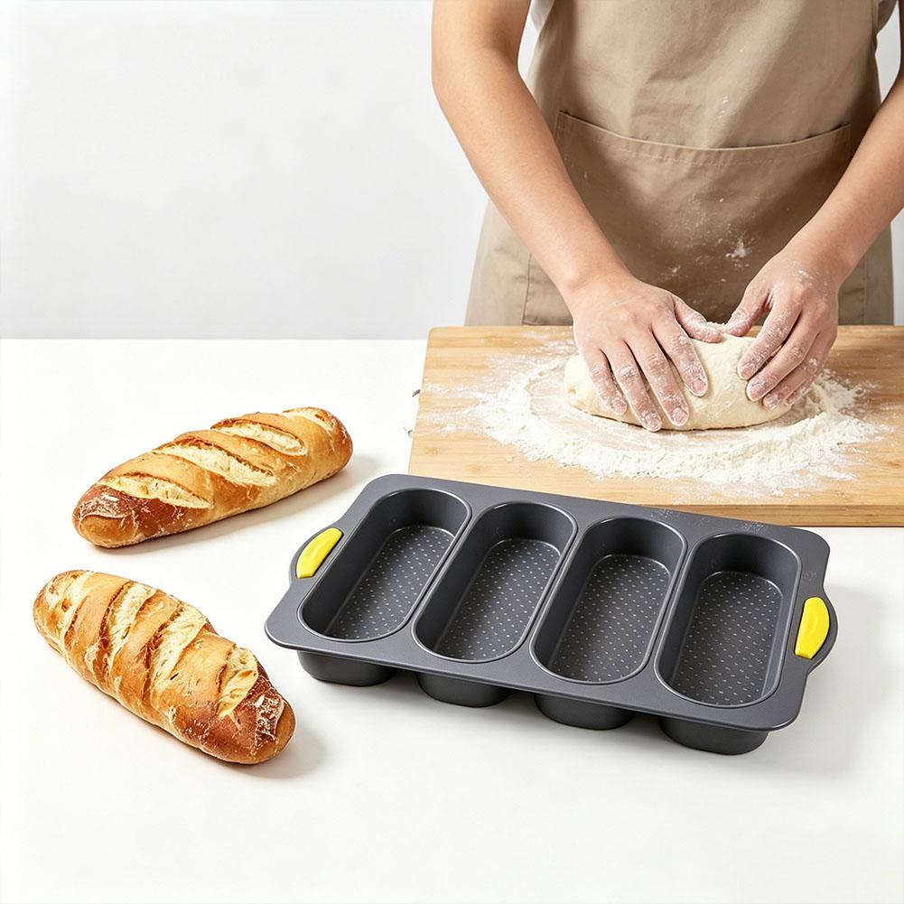 4-Slot Silicone Bread Mold, Fo – Kitchen Appliances Oven recenzja i cena