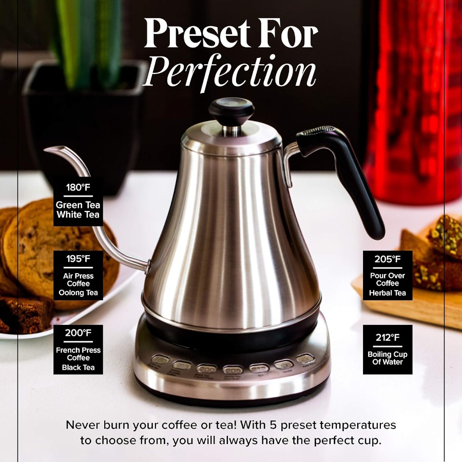 Gooseneck Electric Kettle with – Electric Kettle Gooseneck recenzja i cena