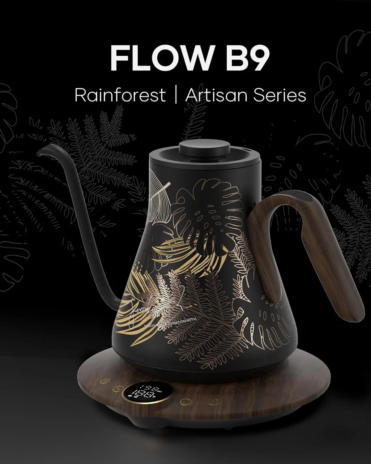 FLOW B9 Gooseneck Electric Ket – Electric Kettle Gooseneck recenzja i cena