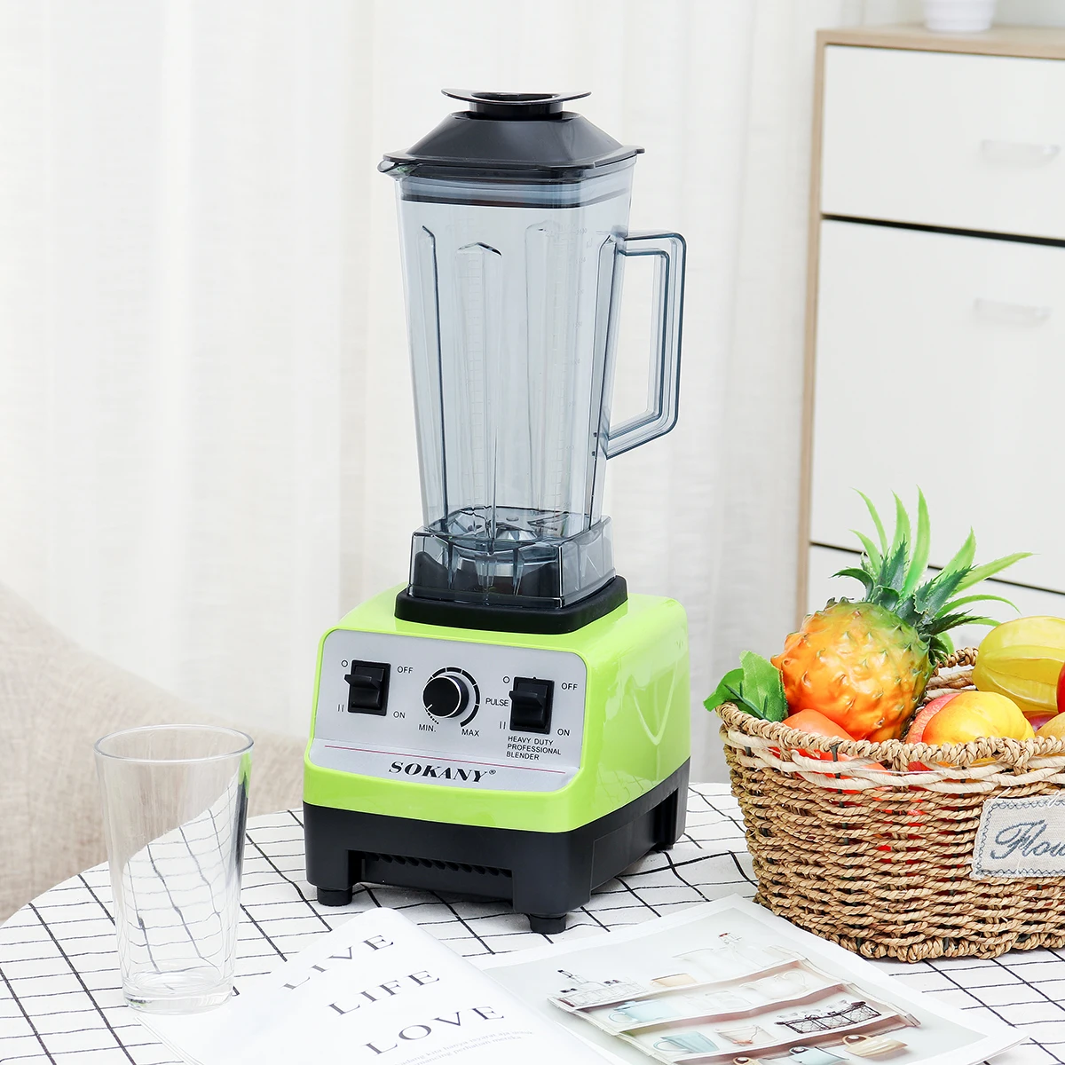 SOKANY 4500W Heavy Duty Commer – Blender High Power recenzja i cena