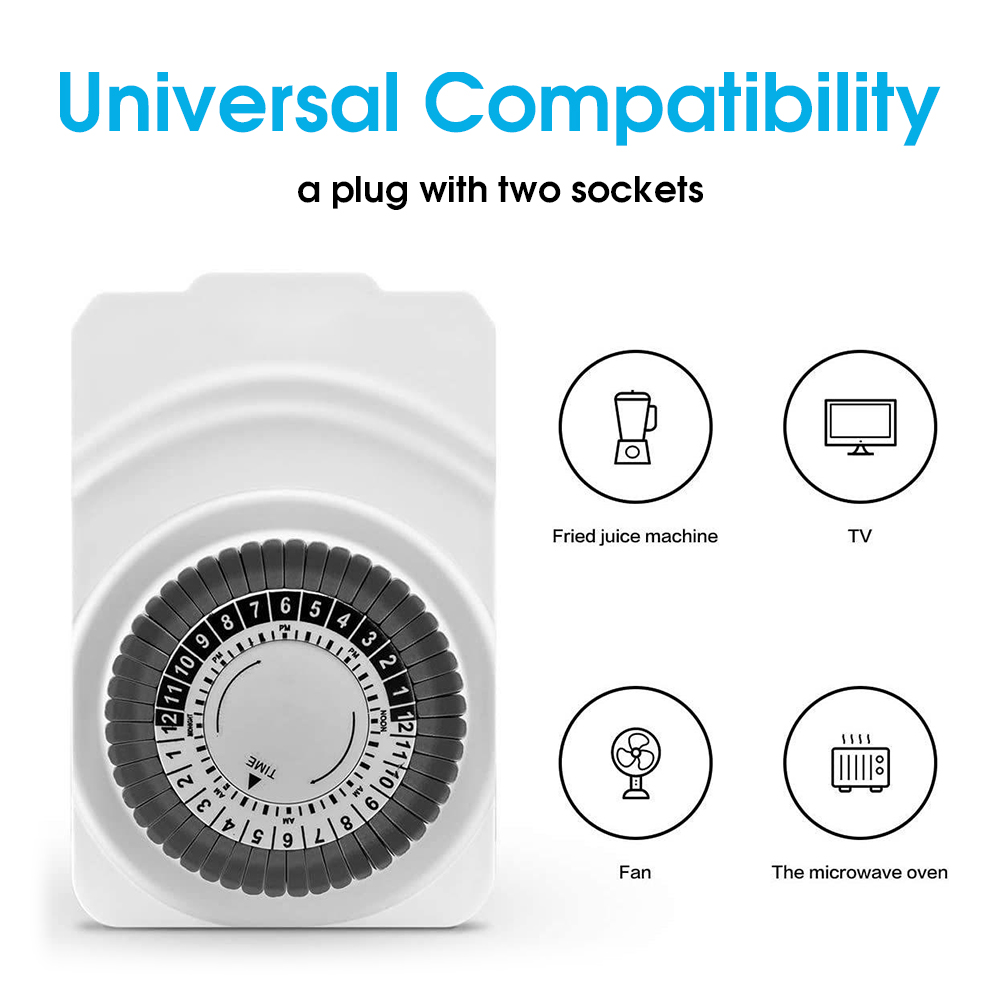 Mechanical Timer Switch 24 Hou – Kitchen Appliances Outlet recenzja i cena