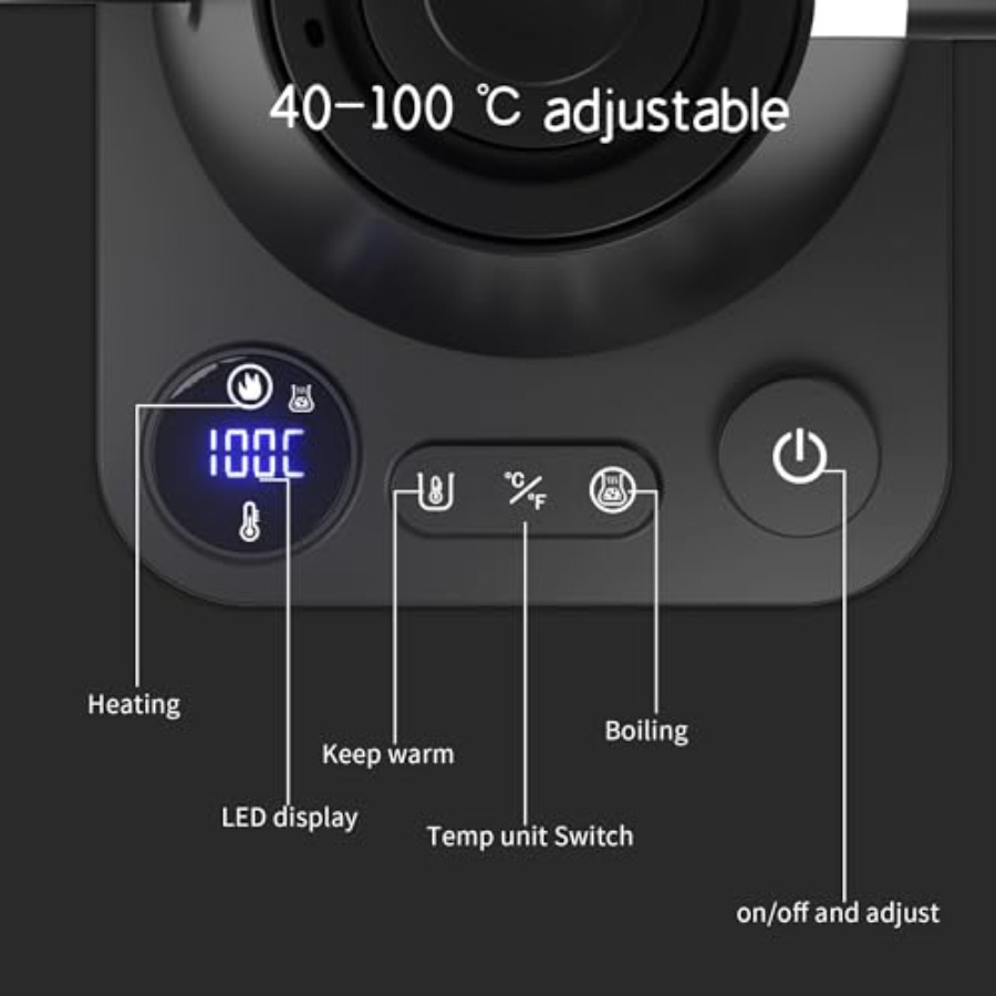 Electric Gooseneck Kettle with – Electric Kettle Gooseneck recenzja i cena