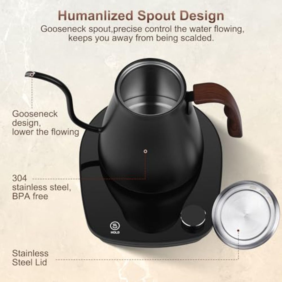 Gooseneck Electric Kettle, Int – Electric Kettle Gooseneck recenzja i cena
